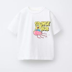 ZARA SPONGEBOB SQUAREPANTS NICKELODEON T-SHIRT